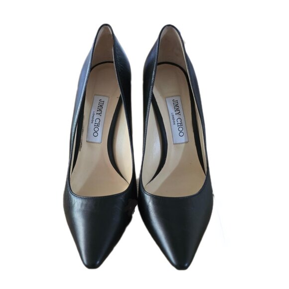 ss00mr Jimmy Choo London Made in Italy Size 39 4 in. Heels - Picture 1 of 3